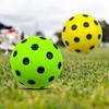 3Pcs Practice Bounce Ball Quiet Foam Pickleballs Bounce Ball Noise Reducing Soft Pickleballs for Indoor Home Use