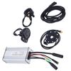 22A Electric Bike Motor Controller with LED900S Panel 1 To 2 Cable Fully Waterproof Kit