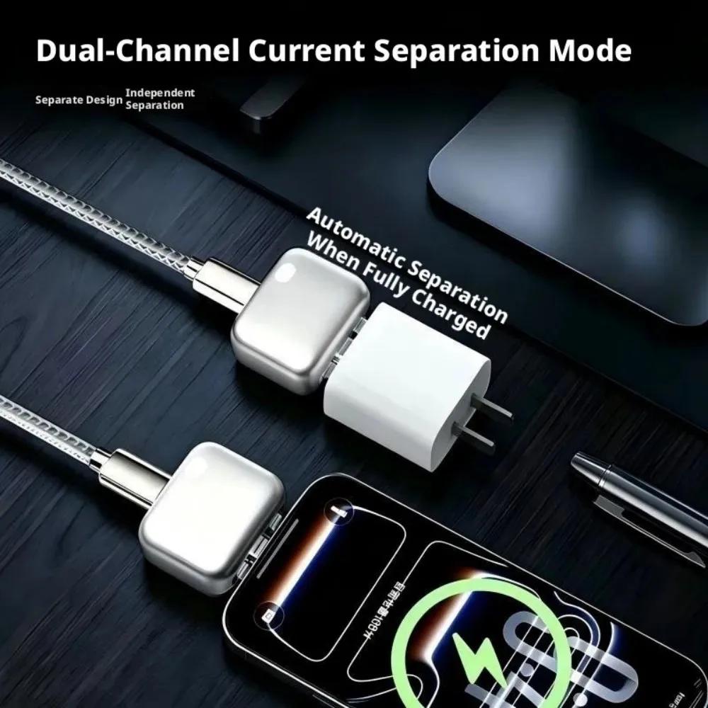 140W Uniwersalny Adapter Ładowarki z Automatycznym Odłączaniem Do Bezpiecznego Ładowania Nocnego Inteligentne Automatyczne Zatrzymanie Ładowania Pełne Naładowanie Samoczynne Wyłączenie