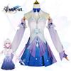 Rail March Honkaistar 7th Cosplay Costume Game Character Gown Role Playing Gift