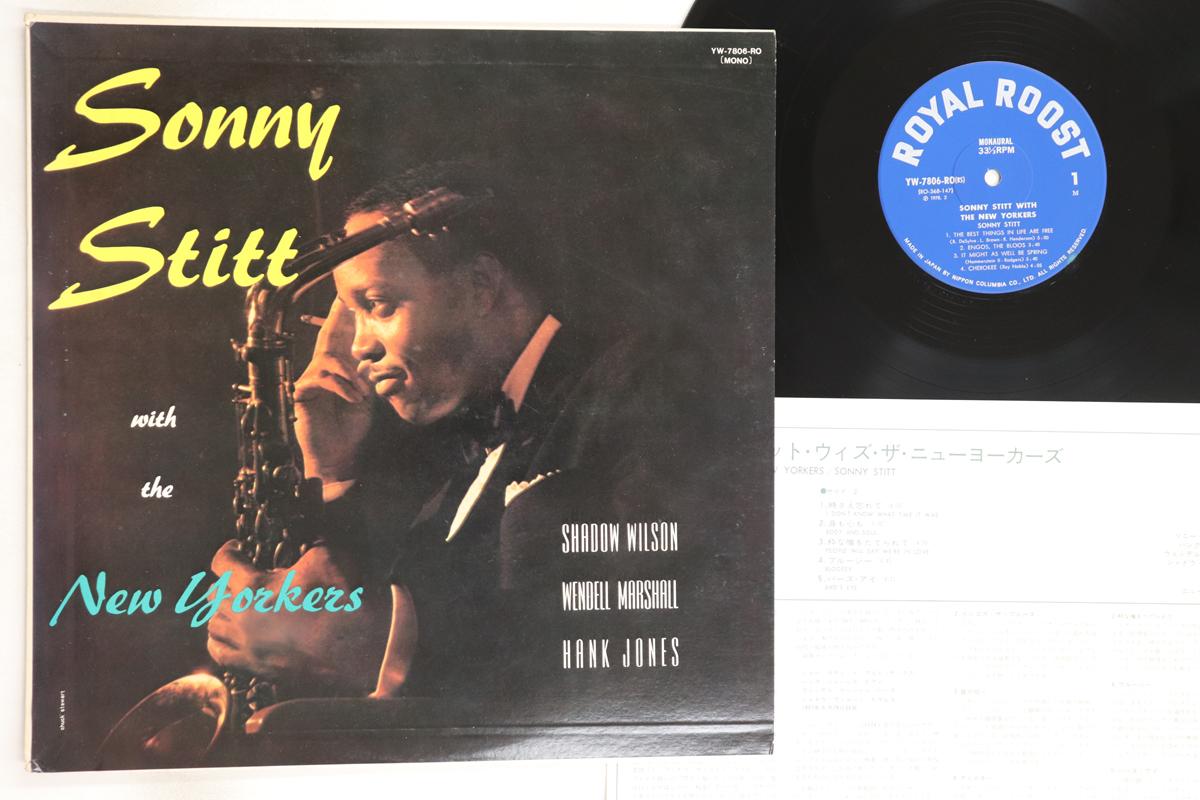 

LP Record SONNY STITT - Sonny Stitt With The New Yorkers YW7806RO ROYAL ROOST 1978 Japan Jazz Used