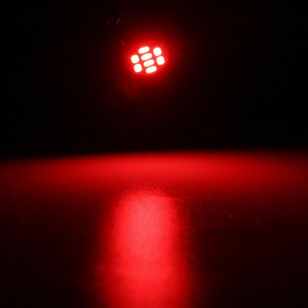 10Pcs BA9S T4W 8SMD 3020 Led Bulbs 1206 Car Interior Lights Source Parking Lamp Signal Lamp DC 12V Car Interior Accessories
