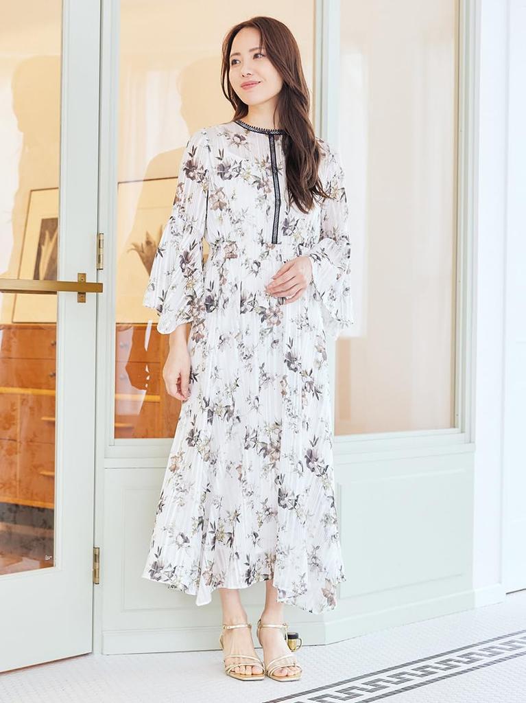 Selford Blumenprint Schlagkleid CWFO255024OWHT36