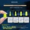 3M Noise Cancelling Sleep Earplugs Comfortable Non-harming Ears Noise-cancelling Earplugs for Work and Study Pink Storage Box + 8 Earplugs