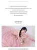 Studio-Themed Wedding Dress: New Girl Style, Pink Skin-Tone Enhancing, Colorful Yarn, Outdoor Travel Photo Dress