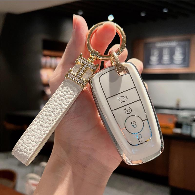 Lincoln Key Case for Navigator, Aviator, MKZ, MKX, Continental, MKC - Durable Protective Shell