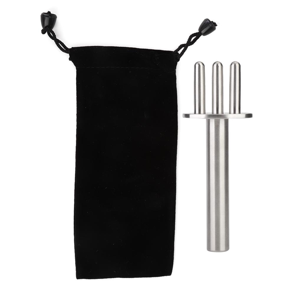 

Round Head 3 Fork Massage Stick Acid Drainage Magnetotherapy Acupoint Massage Stick