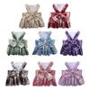 China Manufacturer Pet Plaid Skirt Chest Strap Leash Walking Dog Cat Vest Clothes Teddy Hair Bucket
