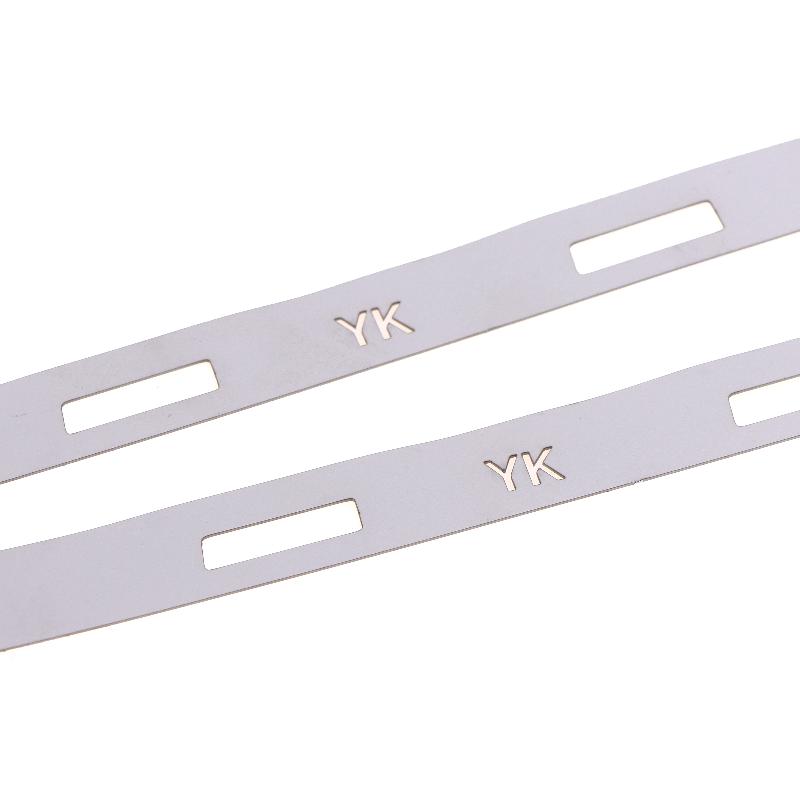 2Pcs Gap Broken Opening Bad Buckle Repair Metal Bracket For 5Th Generation City Gm6 Front Bumper Repair Metal Plate Buckle