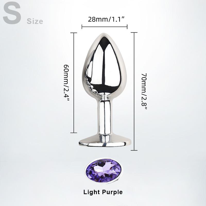 Adults Only Bdsm Butt Plug Metal Round Anal Dilator Sex Toys For Men Gay Prostate Massager Fetish Erotic Intimates Accessories