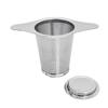 Desirable Professional Tea Strainer, Stainless Steel, Ultra-Fine Mesh, for Straining Tea Leaves, Deep Tea Strainer for Mugs, Cups, and Pots, with