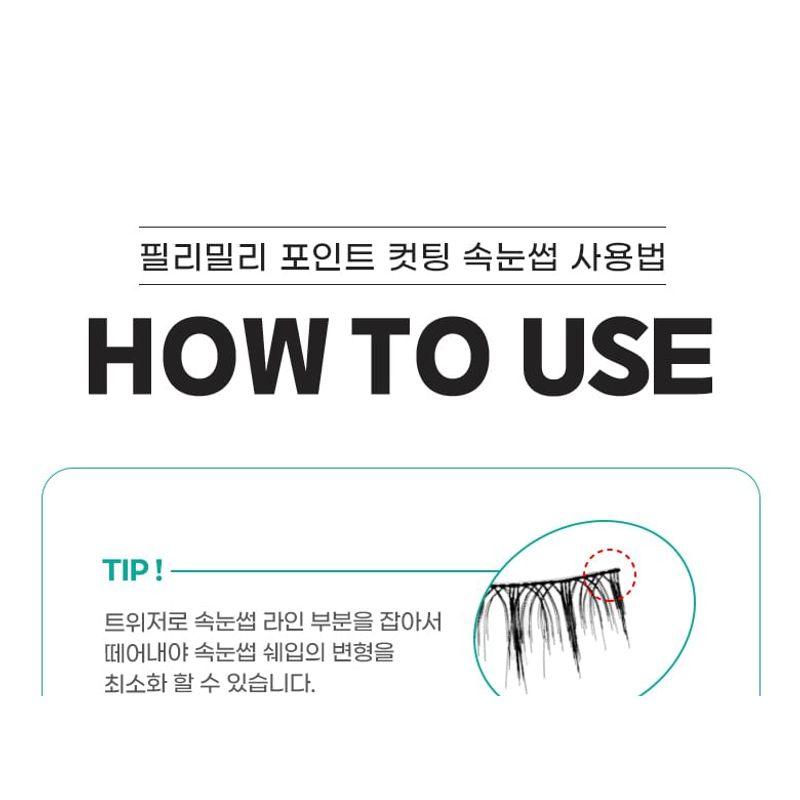 FILLIMILLI Point Cutting Lashes - 4 Types