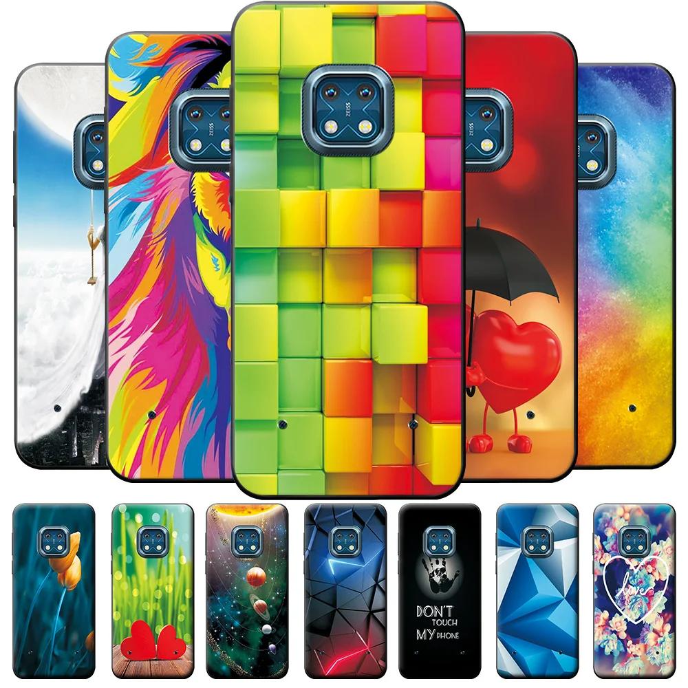 Case For Nokia XR20 Case Cover TA-1368 Cute Animal Silicone Phone Bumper For Nokia XR 20 6.67 Cool Protective TPU Back Shell