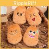Emoji Plush Keyring With Cute Facial Expressions For Backpack Decorations
