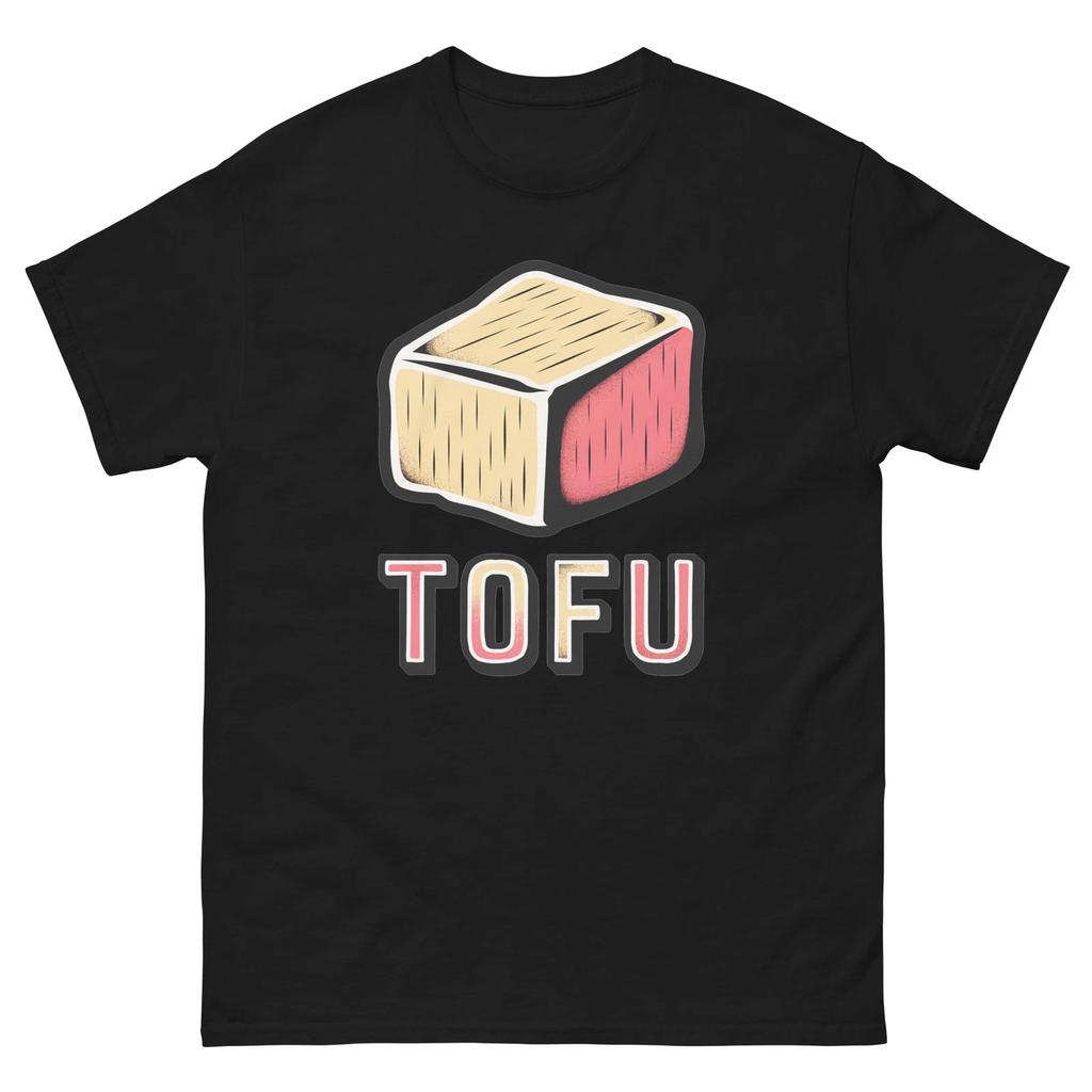 Tofu Lover Food Image Cartoon Funny T-Shirt Shirt