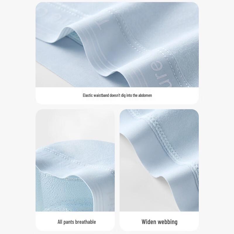 Nei Xiao Ban Women's Breathable & Antibacterial Cotton Blend 5-Pack Briefs