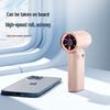 Portable Handheld Turbine Mini Fan with Semiconductor Ice Cooling