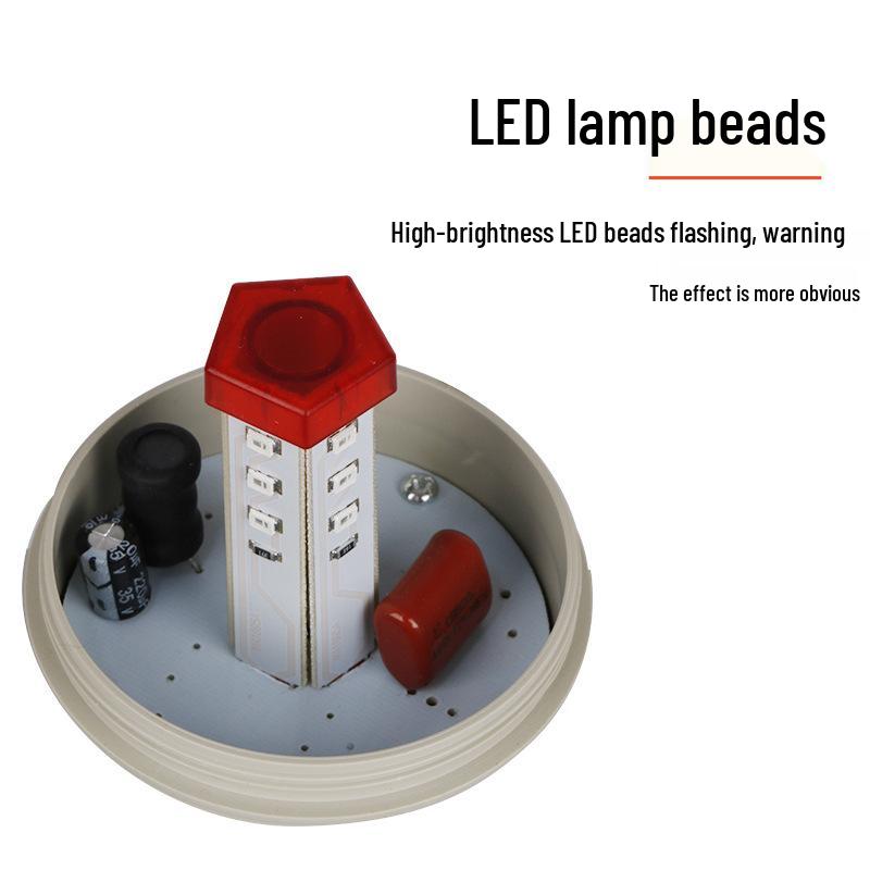 LTE-2071J LED Silent Alarm Flashing Light 12V/24V/220V