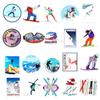 50 Ski Sports Graffiti Stickers Car Mobile Phone Computer Skateboard Decoration Stickers Waterproof