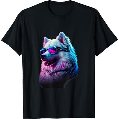 Samoyed Dogs Samoyeds T-Shirt(1)