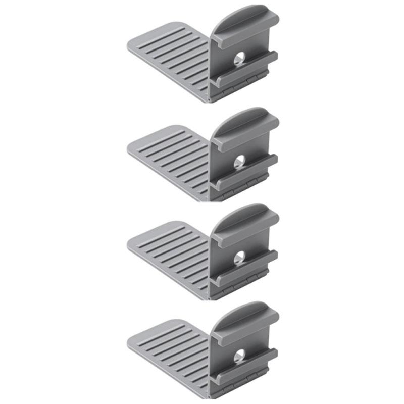 

Portable Invisible Bed Sheet Holder Needle-free Anti-slip and Anti-running Sheet Mattress Buckle, Non-marking Bed Sheet Clips For Hotels Home 1pc-gray