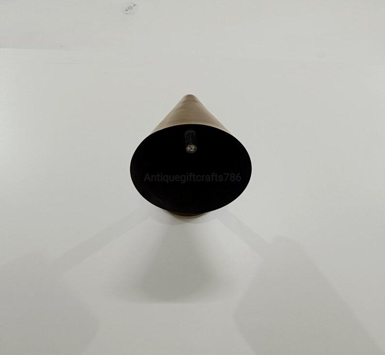 Artisanal Raw Brass Wall Lamp - Handmade Lighting Fixture Modern Industrial Decor