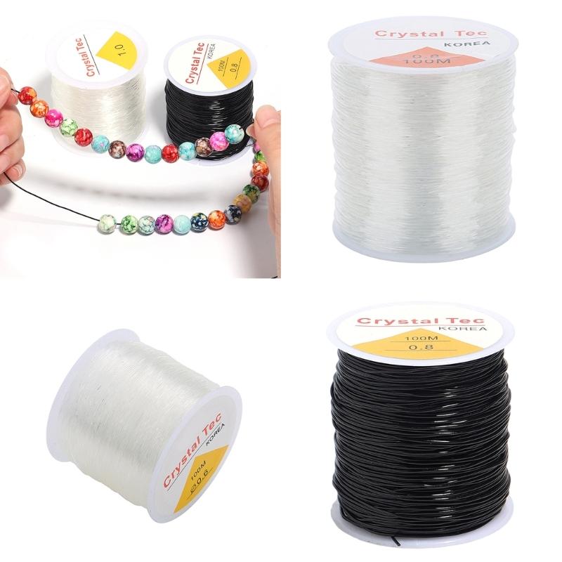 Multipurpose Beading Thread Jewelry Making Rope Jewelry Elastic Line with Excellent Recoil for Jewelry Beading Work