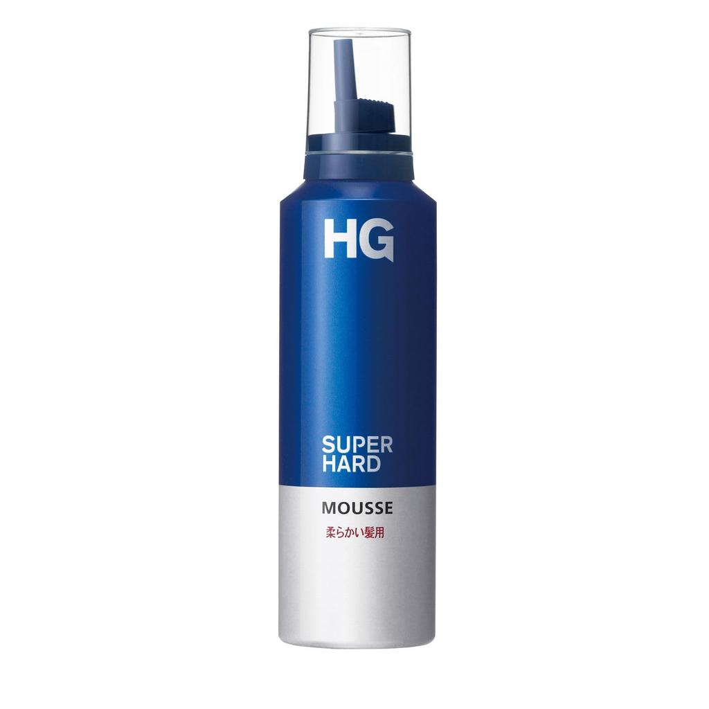 HG Super Hard Mousse Soft Hair Set 180g X 6 Bonus Strong Ultra Slightly Scented Styling [Bulk Purchase] + Long-lasting Men's