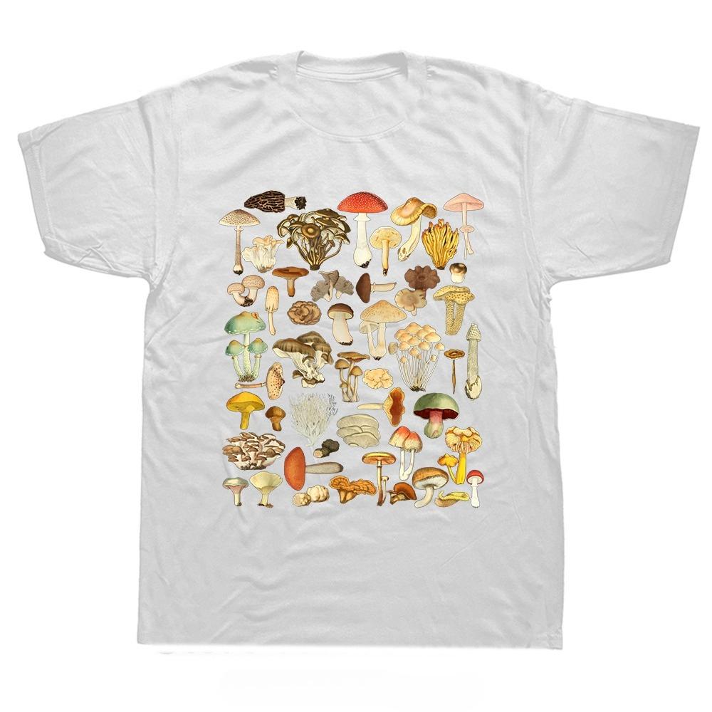 Pick Mushrooms Is in My DNA Mycology Tshirt Fashion Summer Casual T Shirt Oneck Tees Tops Unisex Oversized Fitness Tshirt