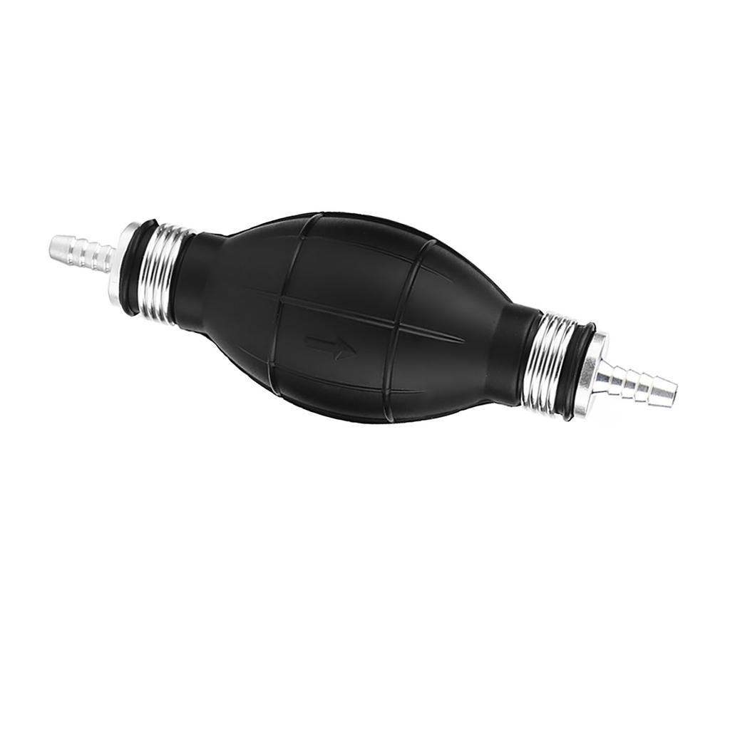 6mm Rubber & Aluminum Fuel Pump Line Hand Primer Bulb Gas Petrol For Car Boat Marine Outboard