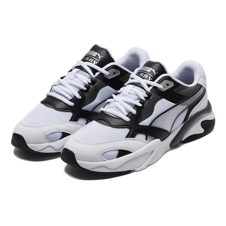Puma Unisex X-Ray Millenium Casual Shoes Black/White Men's 375999-12