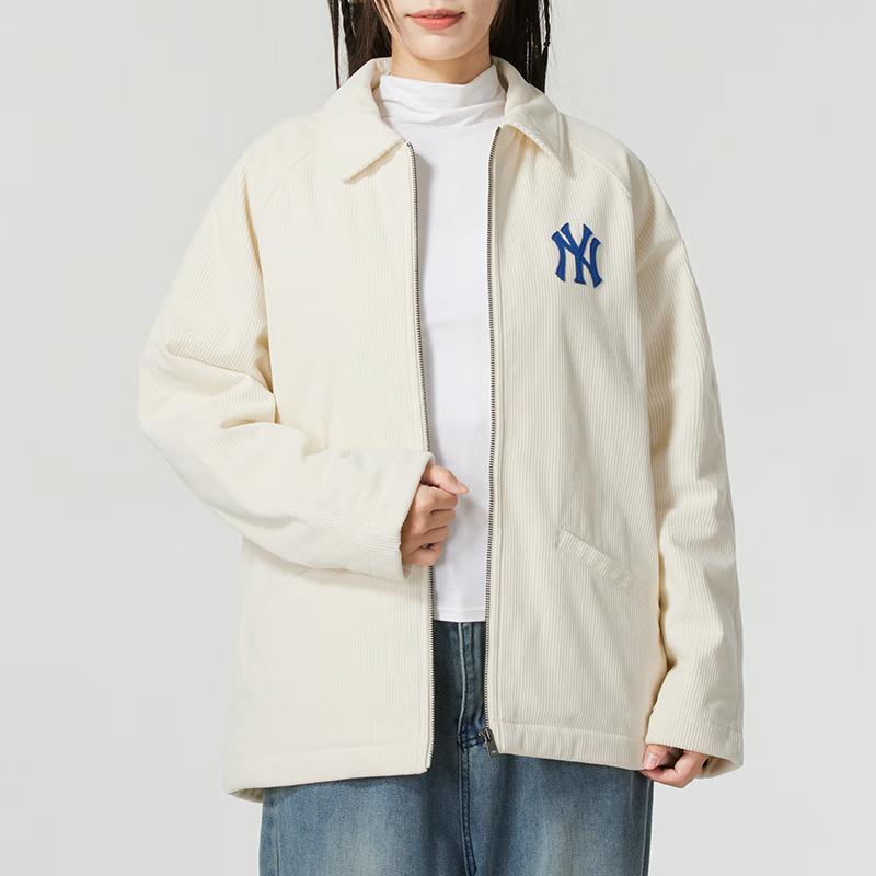 New MLB New York Yankees Shirt Unisex Dark Cream 3AWSV0146-50CRD