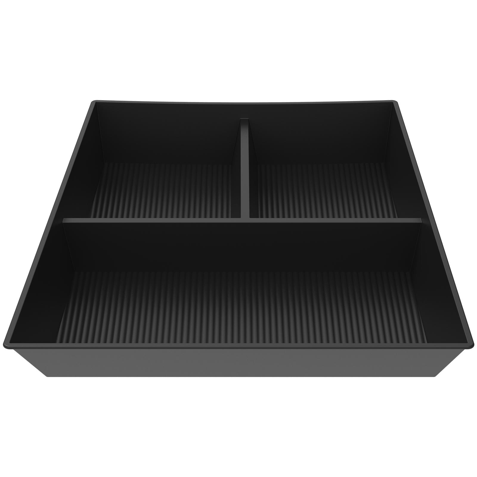 

Lower Center Console Organizer for 2021 2022 2023 Car Non Slip Car Lower Center Console Storage Box Tray Car Accessories чёрный