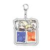 Genshin Impact Acrylic Keychains Arlecchino Sigewinne Lyney Wriothesley Clorinde Lynette Diluc Mona Keyrings Pendants Figure Toy
