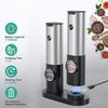 USB Rechargeable Electric Salt And Pepper Grinder Portable Household Kitchen Gadget Adjustable Coarseness Mill