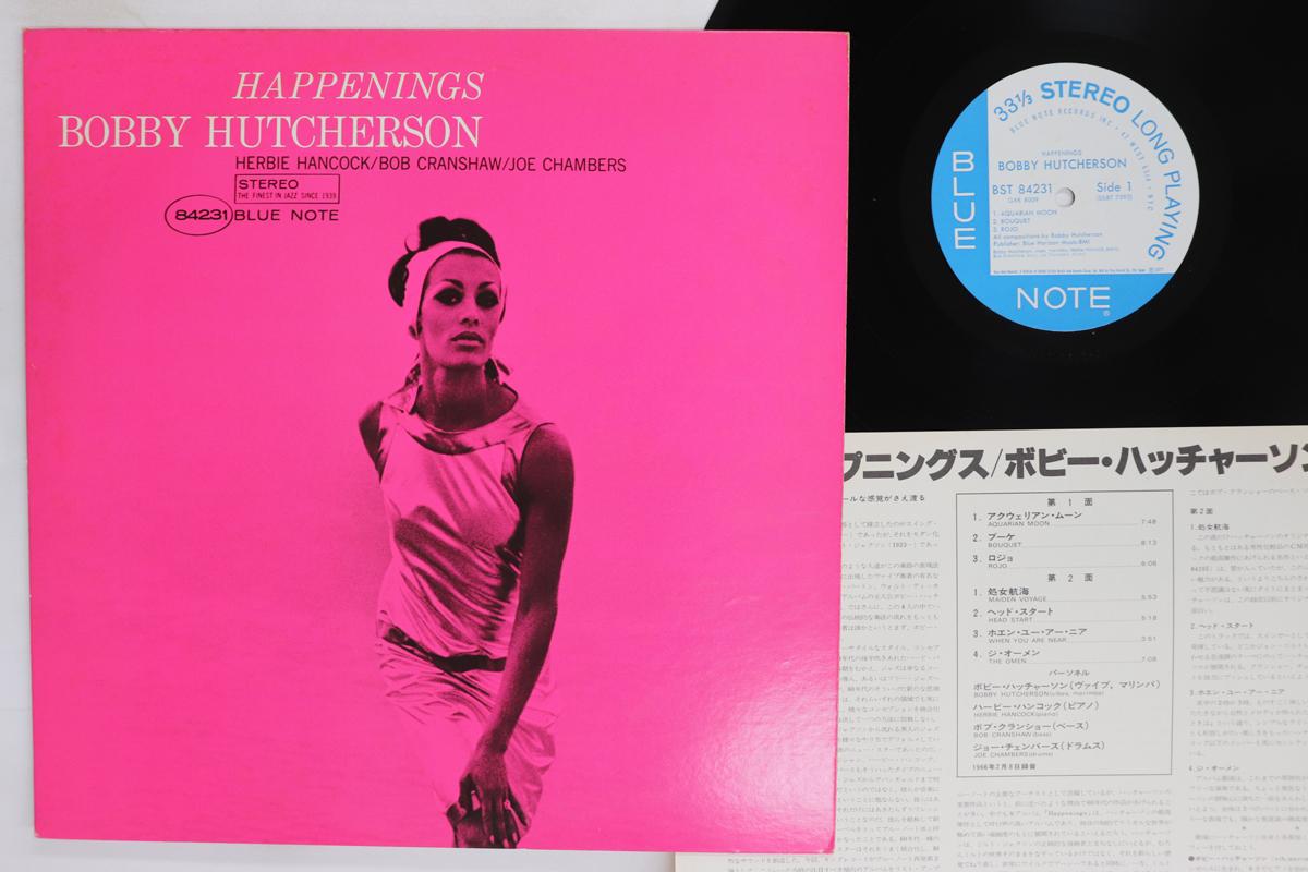 

LP Record BOBBY HUTCHERSON Happenings GXK8009BST8423 BLUE NOTE 1977 Japan Jazz Used