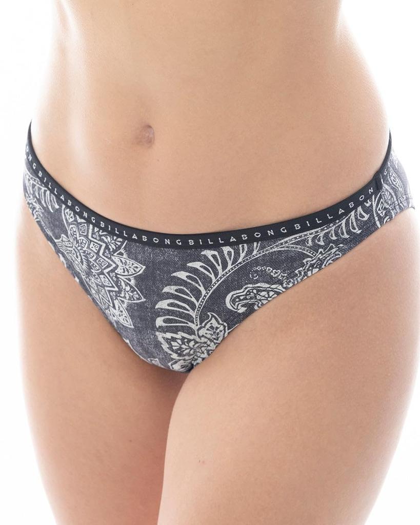 High neck logo tape bikini