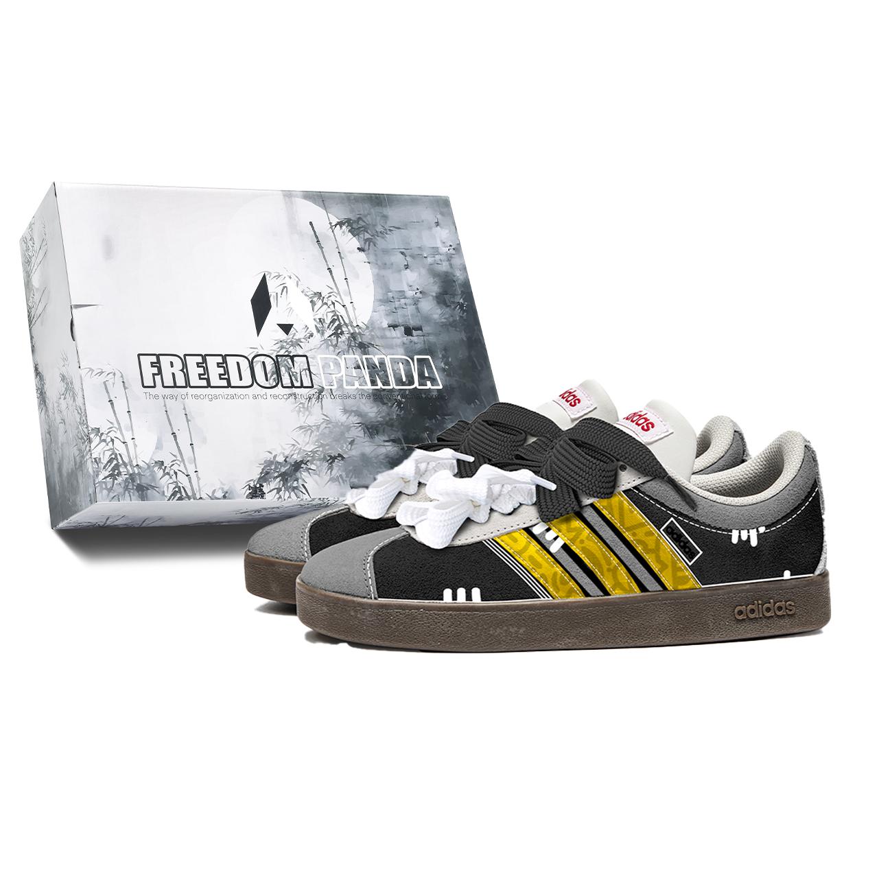 

Adidas Neo VL Court Lifestyle Freedom Panda, Box, Cool Motion Slip Resistant And Breathable HQ1802(Team202--BOX) 39⅓
