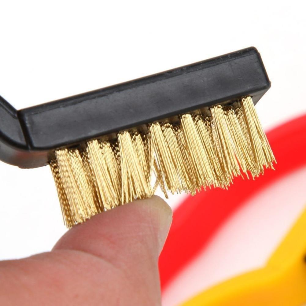 3Pcs/lot  Gas Stove Cleaning Wire Brush Kitchen Tools Metal Fiber Brush Strong Decontamination