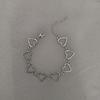 European & American Beach Vacation Heart Anklet - Hollow Heart Chain Jewelry for Women