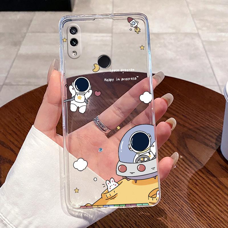 For Xiaomi Redmi Note 7 Pro / Note 6 Pro / Note 5 Pro Cases Clear Silicone Jelly Soft TPU Back Cover Cute Rabbit Cat Phone Case