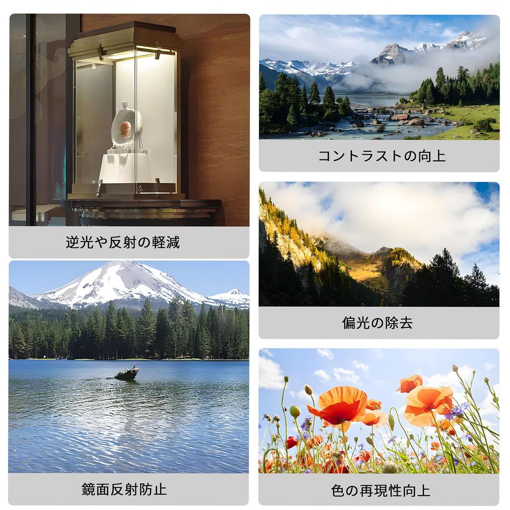 52mm CPL Polarized Lens Polarizing Smartphone Camera Easy to Attach and Compatible with and Filter, Filter, Anti-Reflection, Filter, Lens,