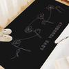 Love Yourself Flower Kpop Floor Mat INS Style Soft Bedroom Floor House Laundry Room Mat Anti-skid Household Carpets