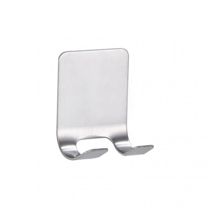2/4/6/8pcs Shaving Razor Holder Multi-function Stainless Steel Shelf Razor Stand Wall Razor Holder Bathroom Accessories Hook