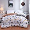 Yuanzhiwei Snowflake Milk Lamb Velvet Double-Sided Thick Winter Quilt