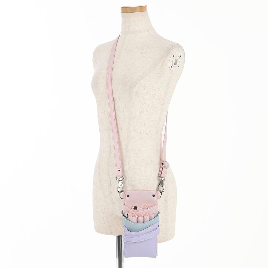 DEEDS a Japanese manufacturer of scissor specializes in Siena Pink holds Ideal for and Products, cases, No. 415, Mix, 4-6 scissors. hairdressers,