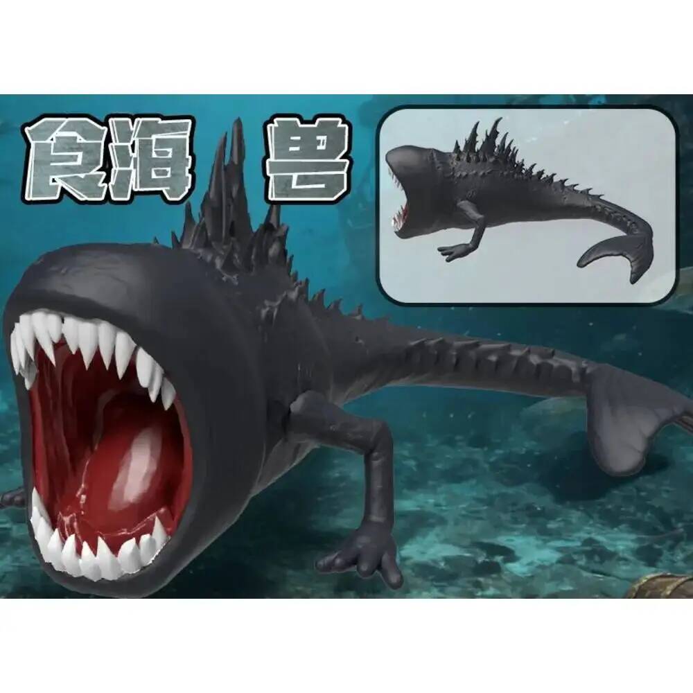 Subnautica Below Zero Figur Subnautica Leviathan Bladerfish Sea Eater Monster Bloop Seeungeheuer Figur EL Gran Maja Figur