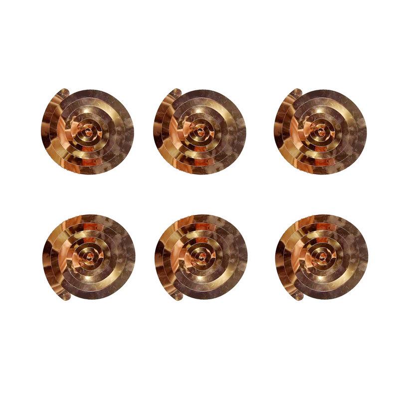 Festival & Birthday Swirl Ceiling Decorations: Hanging PVC Ornament for Windows, Corridors, and More.
