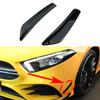 For Mercedes Benz A Class W177 AMG A160 A180 A200 A250 A35 2019-2024 Front Bumper Fog Lamp Side Canards Fins Lip Splitters Air Trim