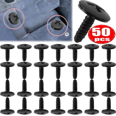 10/20/50pcs Clips Car Engine Cover Screws Undertray Splash Guard Wheel Arch Fastener Clips for VW Car Repair Accessories